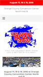 Mobile Screenshot of orlandoboatshow.com